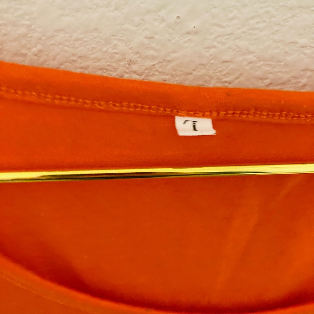 Orange Muscle Tee - Picture 3 of 3